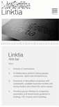 Mobile Screenshot of linktia.com